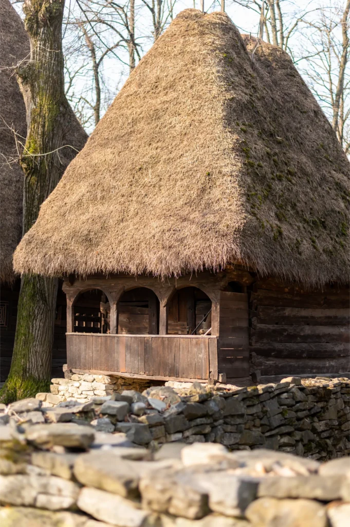 old home in village museuum bucharest